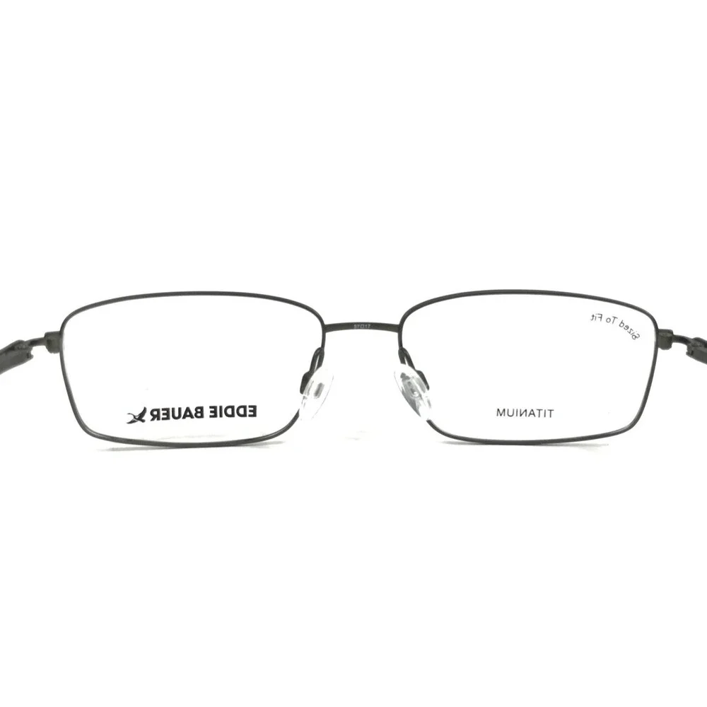 Eddie Bauer Eyeglasses Frames EB32087 GN Green Full Rim Titanium 57-17-150